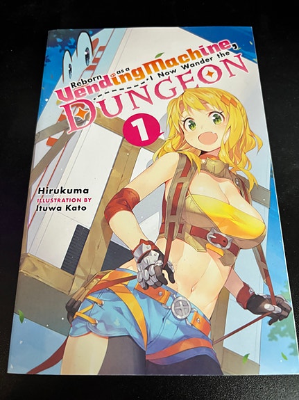 Reborn as a Vending Machine, I Now Wander the Dungeon Light Novel Volumes 1-3