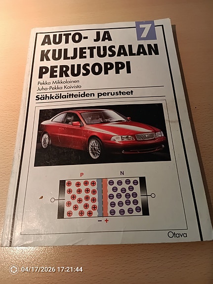 Auto- ja kuljetusalan perusoppi 7 – Sähkölaitteiden perusteet