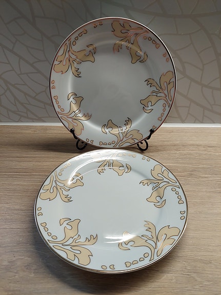 2 kpl à la Sara by Luhta Home 'Barokki' leipälautaset