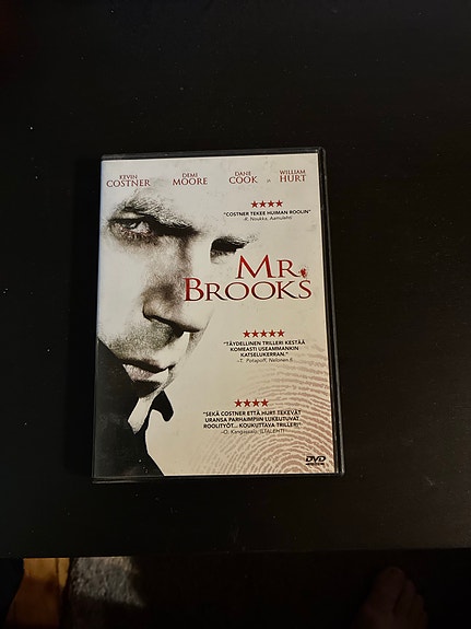 Mr Brooks DVD (Kevin Costner, Demi Moore, Dane Cook, William Hurt)