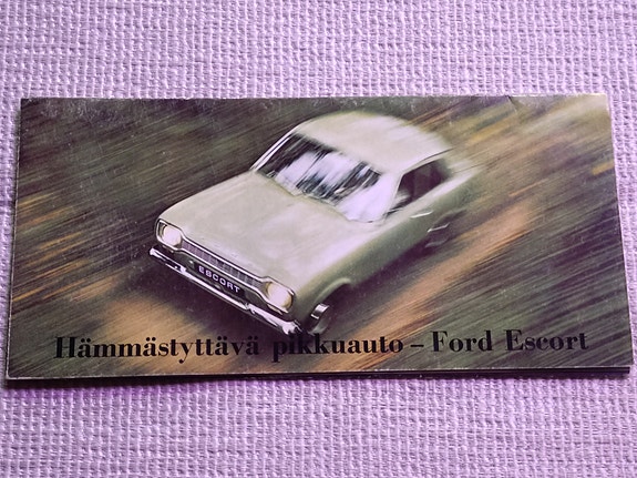 Ford Escort MK1 myyntiesite
