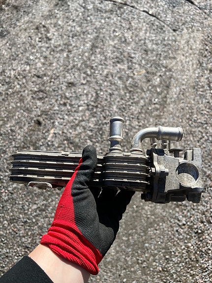 Volkswagen EGR-jäähdytin metallinen