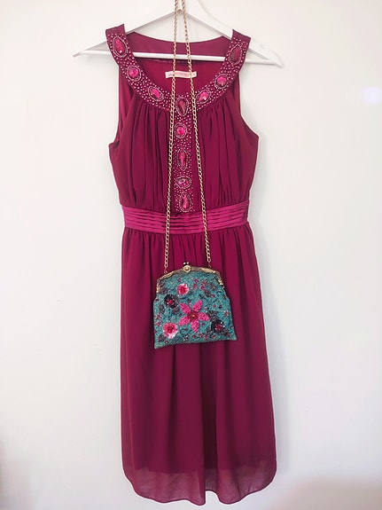 Kaunis juhlamekko, koko 36, kuin uusi