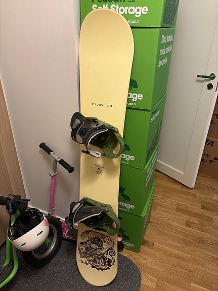 Elan vertcore 153 Burton freeride siteillä