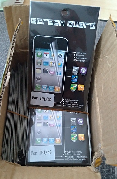 iPhone Puhelimen suojakalvot (Uudet koko laatikollinen)