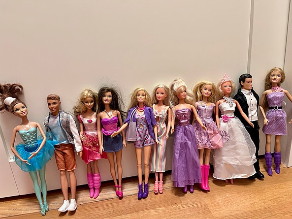 Barbie - nuket, vaatteet, talot, auto, asusteet