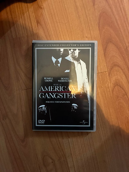 American Gangster tupla-DVD erikoisjulkaisu, Denzel Washington, Russel Crowe