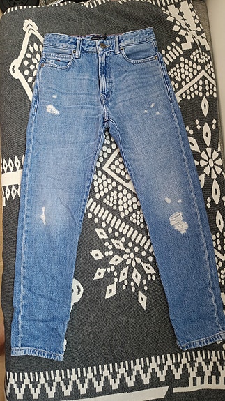 Tommy Hilfiger lasten farkut denim sininen koko 140 pojat