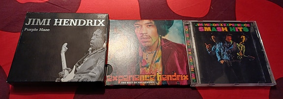 Jimi Hendrix CD-levypaketti 3 kpl – Purple Haze 2CD, Experience Hendrix