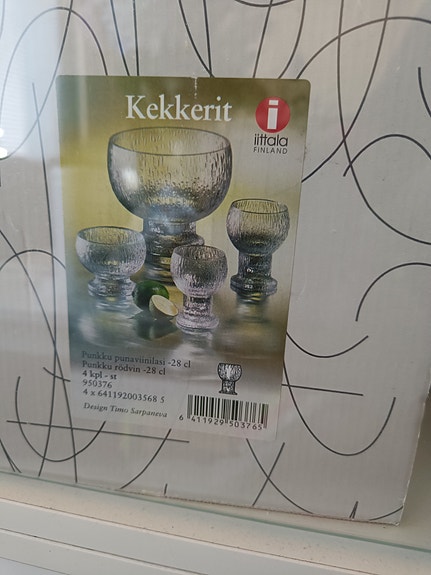 Iittalan kekkerit lasit