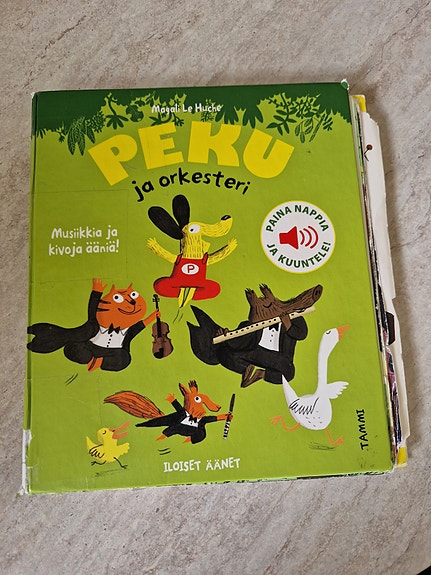 Peku ja orkesteri kirja