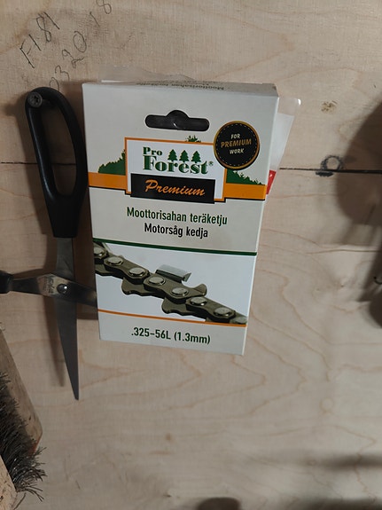 Moottorisahan teräketju