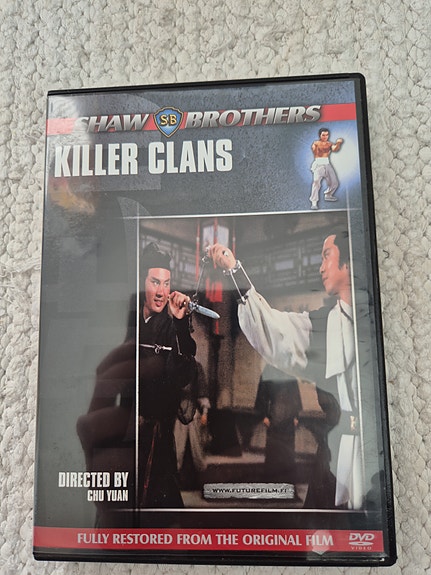 Shaw Brothers Killer Clans DVD-elokuva