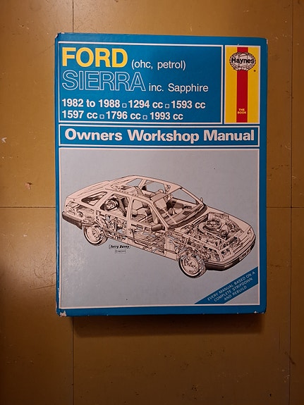 Ford Sierra korjausopas