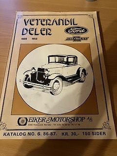 Ford/Chevrolet 1909-1953 osienmyyntikuettelo86-87 150 sivua
