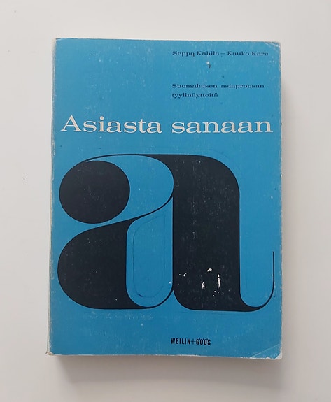 Weilin+Göös Asiasta sanaan kirja
