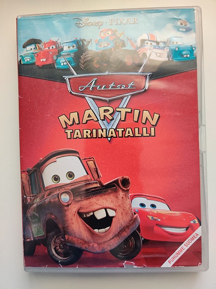 Autot Martin tarinatalli Dvd