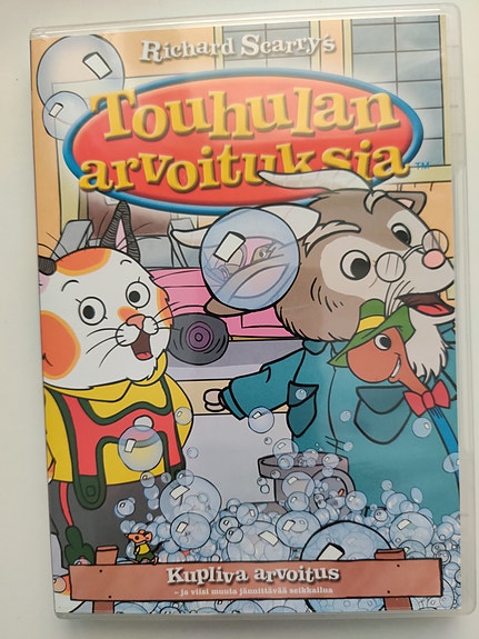 Touhulan arvoituksia lasten DVD
