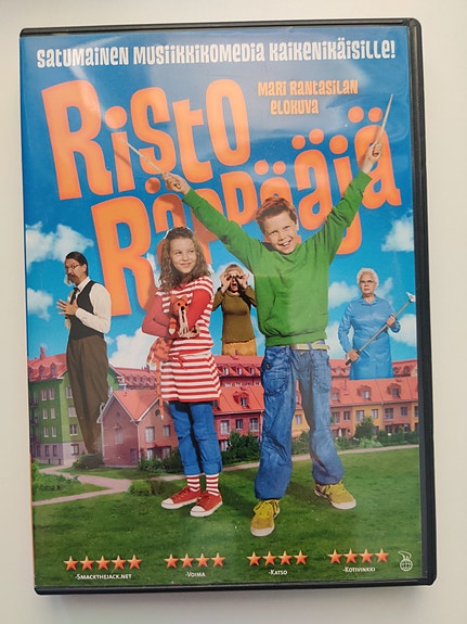 Risto Räppääjä elokuva DVD