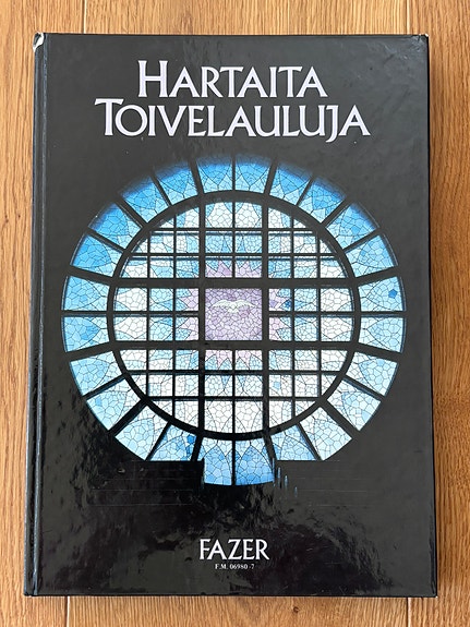 Hartaita Toivelauluja nuottikirja