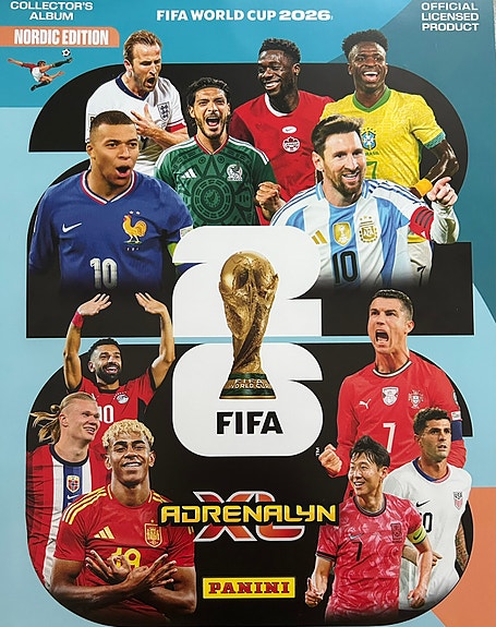 Panini Adrenalyn XL FIFA World Cup jalkapallokortit