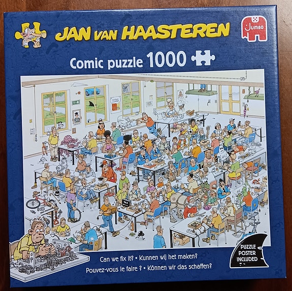 JVH, Can we fix it?, 1000 palan palapeli
