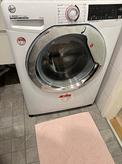 Hoover edestä täytettävä pesukone, 13 kg, muuton alta pois!