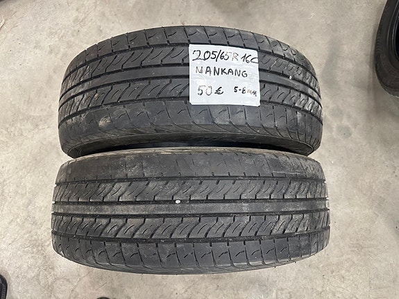 205/65R16C Nankang käytetyt kesärenkaat