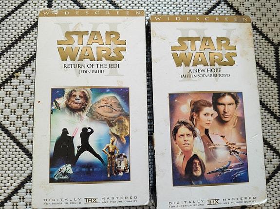 STAR WARS VHS LEFFAT
