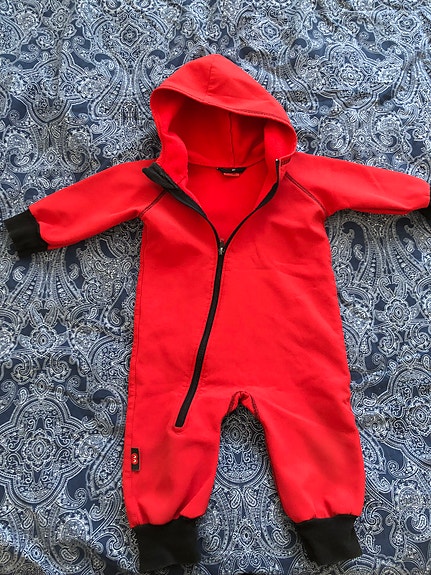 Lasten softshell haalari