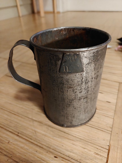 Vintage Litran mitta
