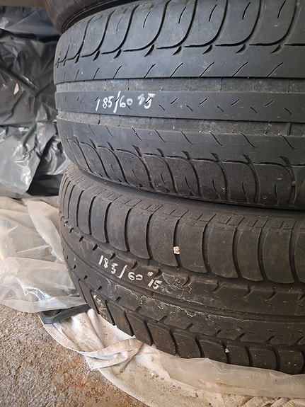kesärenkaat 2 kpl. 185/60R15
