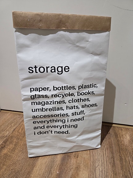 Paperipussi 50cm Storage 3kpl.