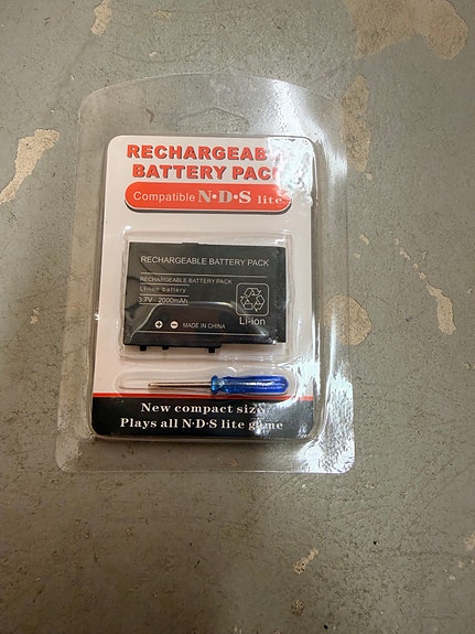 Nintendo DS uusi akkupaketti