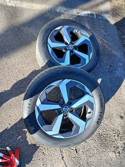 Nissan Qashqai alumiinivanteet renkailla