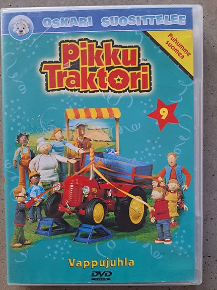 Pikku traktori vappujuhla 9 dvd