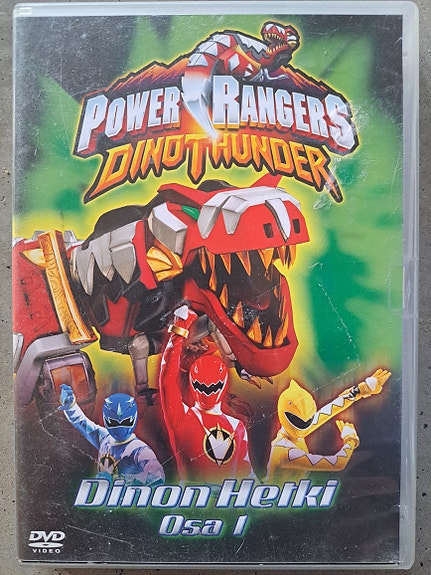 Power rangers dinothunder dinon hetki osa 1 dvd