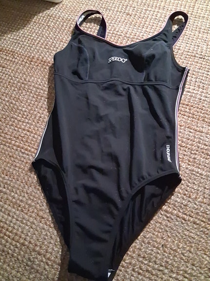 Speedo uimapuku naiset XL musta