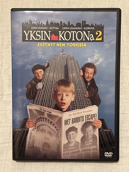 Yksin kotona 2 DVD-elokuva