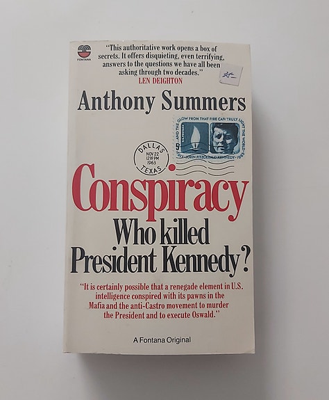 Anthony Summers Conspiracy Who Killed President Kennedy? pokkari