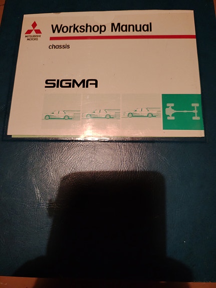 Mitsubishi Sigma korjausopas