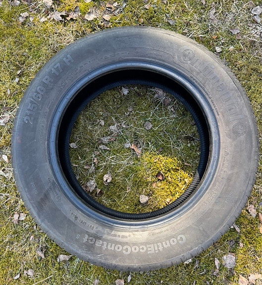 2kpl Kesärenkaat 215/60R17