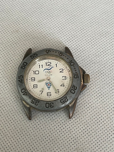 Suomen Olympiajoukkue & Vierumäki -kello (Vintage)
