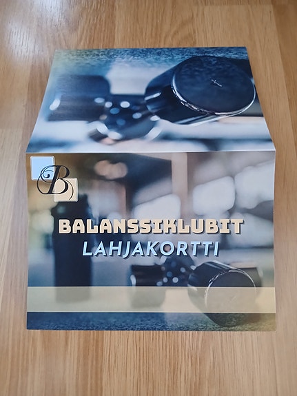 Balanssi-kuntosali 2kk jäsenyyskortti