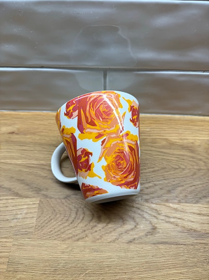 Arabia Koko roses oranssit