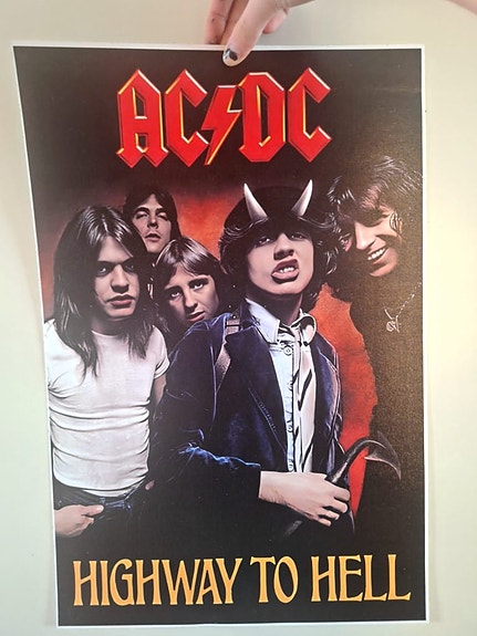 AC/DC juliste