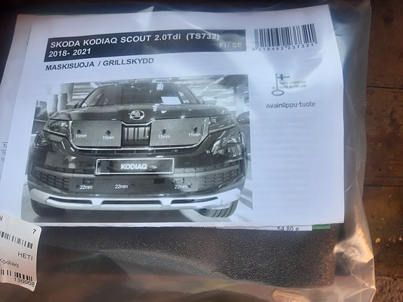 Skoda Kodiaq Scout 2.0 TDI 2018–2021 maskisuoja