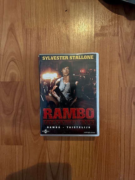 Sylvester Stallone: "Rambo - Taistelija", DVD elokuva