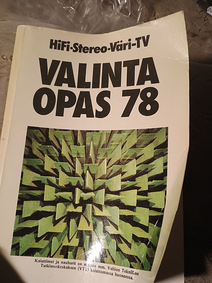 Valintaopas 78 hifi stereo väri tv