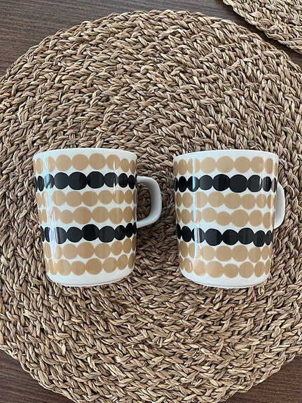 Marimekko Oiva Siirtolapuutarha mukit